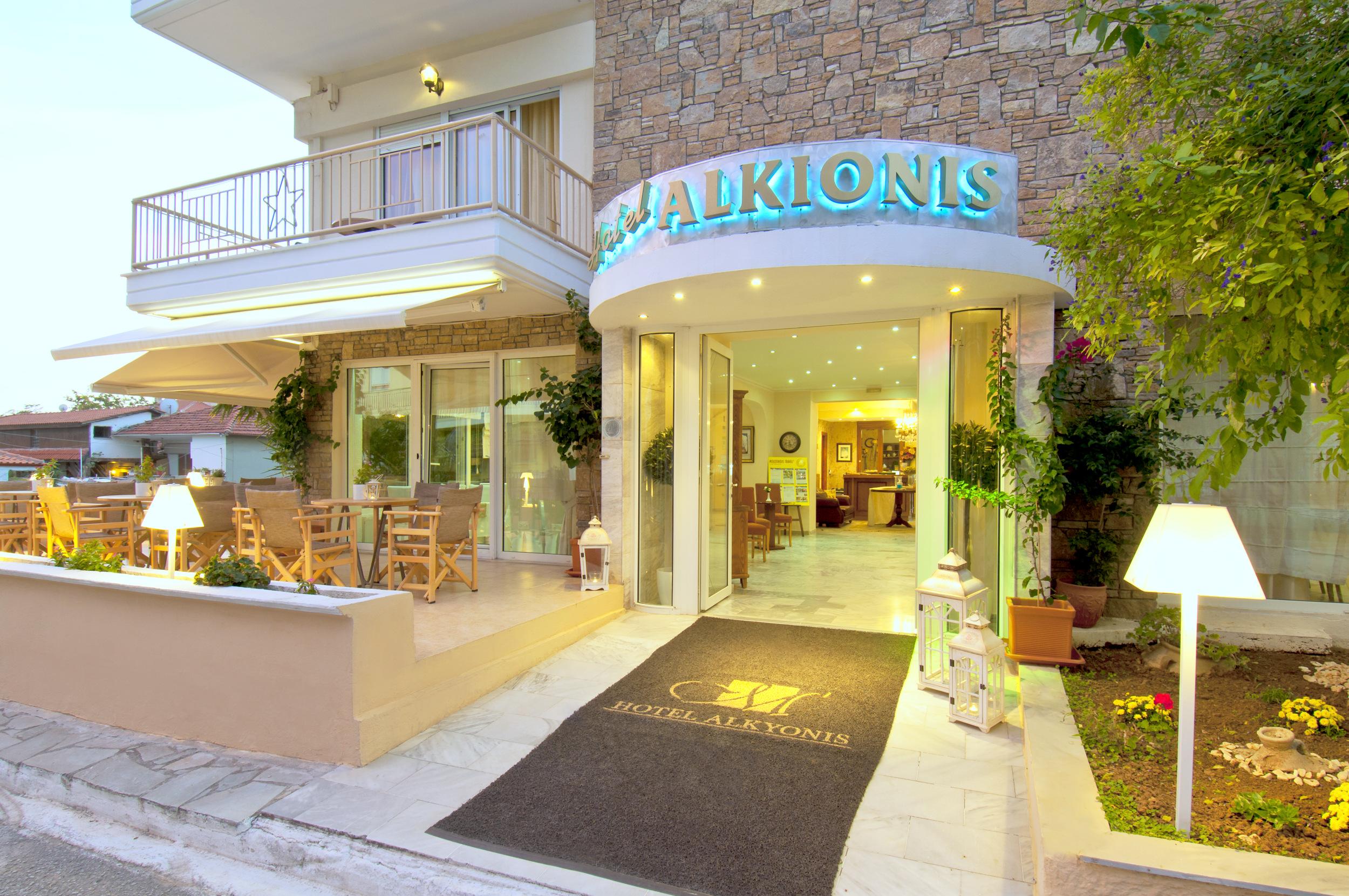 Alkyonis Hotel Nea Kallikrateia Exterior foto